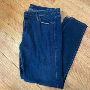 Woman’s Plus Skinny Jeans Dark Wash